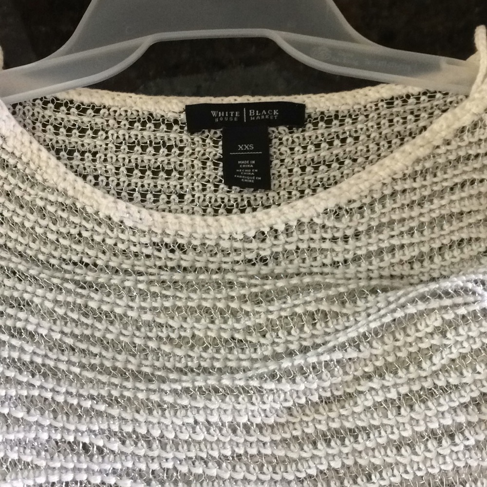 White House Black Market Dress Top